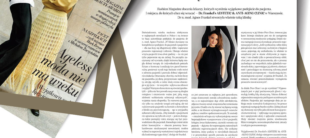FASHION MAGAZINE | Wywiad z Agnes Frankel