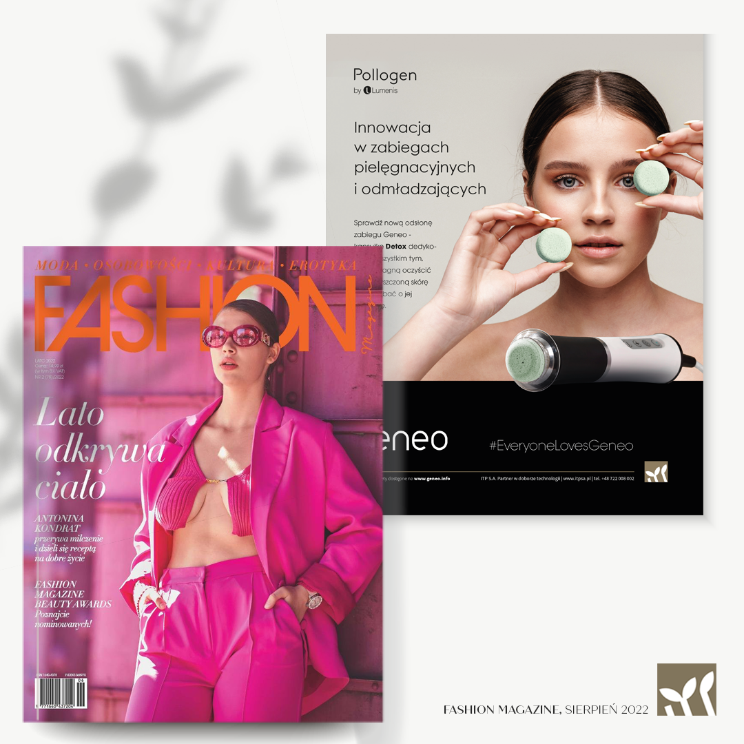 Fashion magazine_sierpien 2022 Geneo Detox